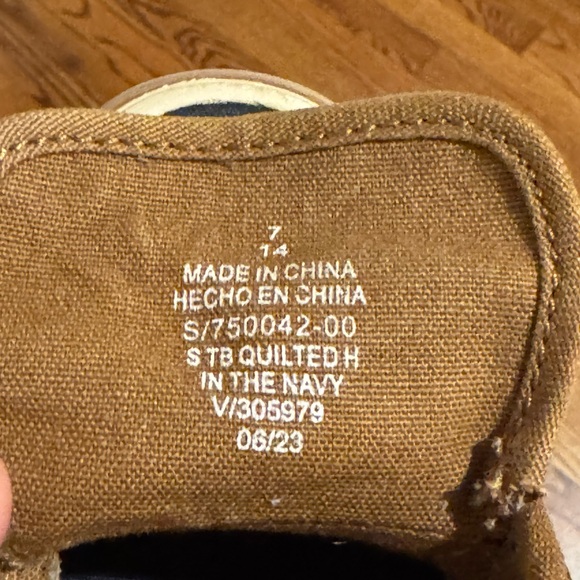 Kids Navy Blue High-Top Sneakers boots - Picture 8 of 8